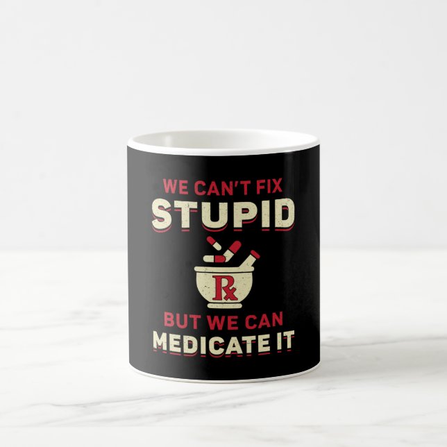 Vi kan inte åtgärda stoppade apotek kaffemugg (Center)