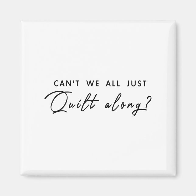 Vi kan inte bara kasta bort oss. magnet (Framsidan)