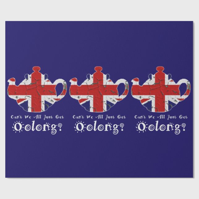 Vi kan inte bara ta oss loss genom att packa Pappe Presentpapper (Platt)