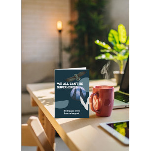 Vi kan inte bli superhjältar som kommer bra kort