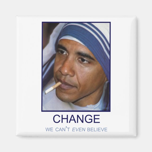 Vi kan inte ens tro magnet (Framsidan)