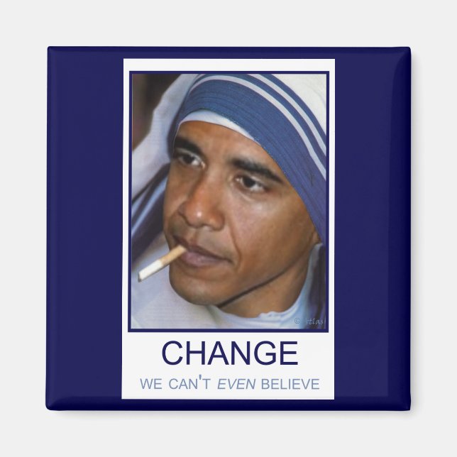 Vi kan inte ens tro magnet (Framsidan)