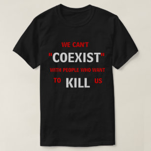 Vi kan inte finnas till samtidigt tee shirt