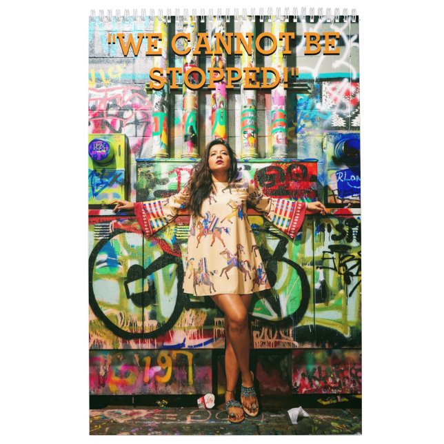 "VI KAN INTE STOPPAS!" - 2025 mode-kalendern Kalender (Omslag)