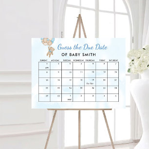 Vi Kan Knappast Vänta Baby Shower Beräknad Förloss Poster