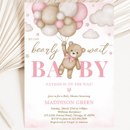 Vi Kan Knappast Vänta Baby Shower Inbjudningar
