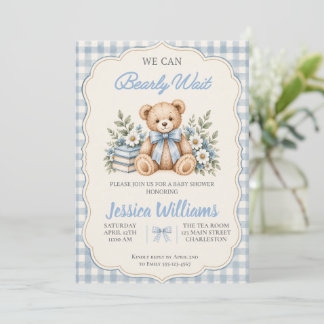 Vi Kan Knappast Vänta Baby Shower Inbjudningar