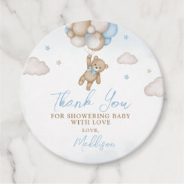 Vi Kan Knappast Vänta Baby Shower Rund Favorit Tag Gåvor Etiketter