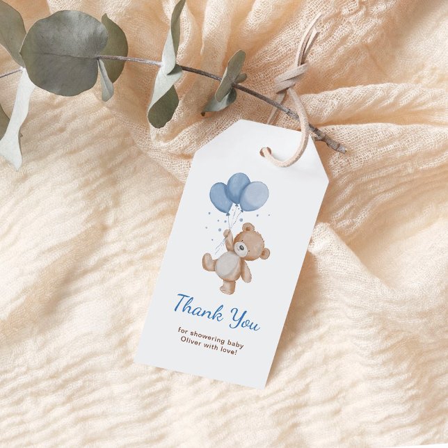Vi Kan Knappast Vänta Baby Shower Tack Presentetikett (Skapare uppladdad)