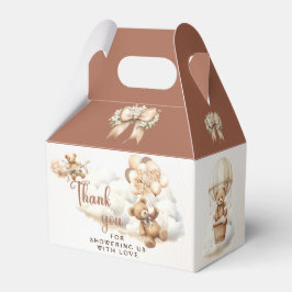Vi Kan Knappast Vänta Cub Brun Baby Shower Presentaskar