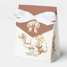 Vi Kan Knappast Vänta Cub Brun Baby Shower Presentaskar
