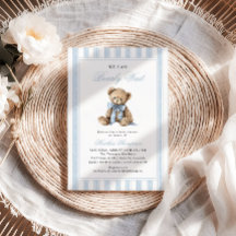 Vi Kan Knappast Vänta Teddybjörn Bebis Shower