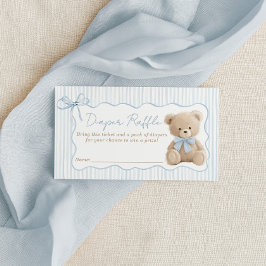 Vi kan knappt vänta Baby Shower Blöja Lotteri Tilläggskort