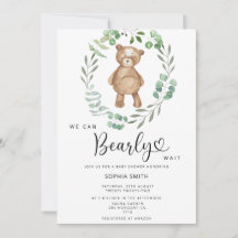 Vi kan knappt vänta baby shower