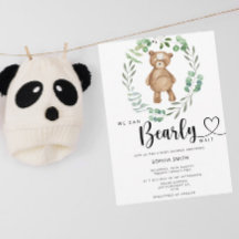 Vi kan knappt vänta baby shower