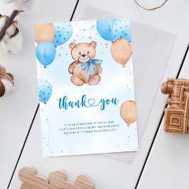 Vi kan knappt vänta baby shower tackkort kort