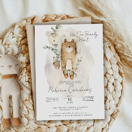 Vi kan knappt vänta | Boho Bebis Inbjudan