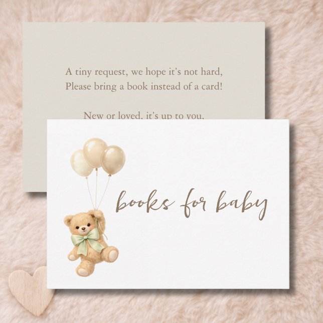 Vi kan knappt vänta Nalleböcker för bebis Tack Kort (Skapare uppladdad)