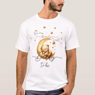 Vi kan knappt vänta Söt babybjörn Pappa-blivande T Shirt