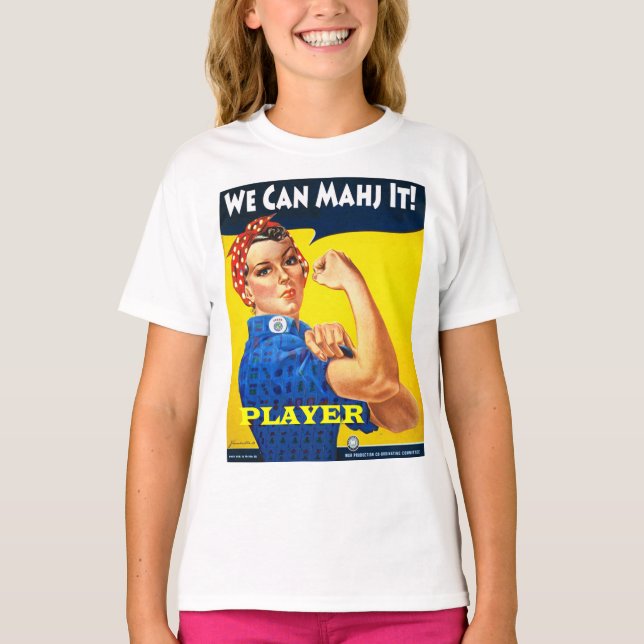 Vi kan Mahj det! Skjorta T Shirt (Framsida)