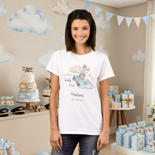 Vi Kan Nästan Inte Vänta Teddybjörn Gravid Mammale T Shirt