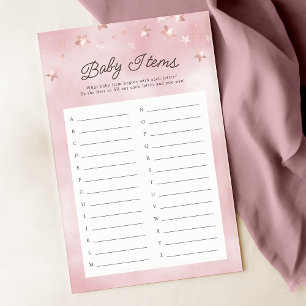 Vi kan parkera väntan på Pastel Rosa Baby-objektsp