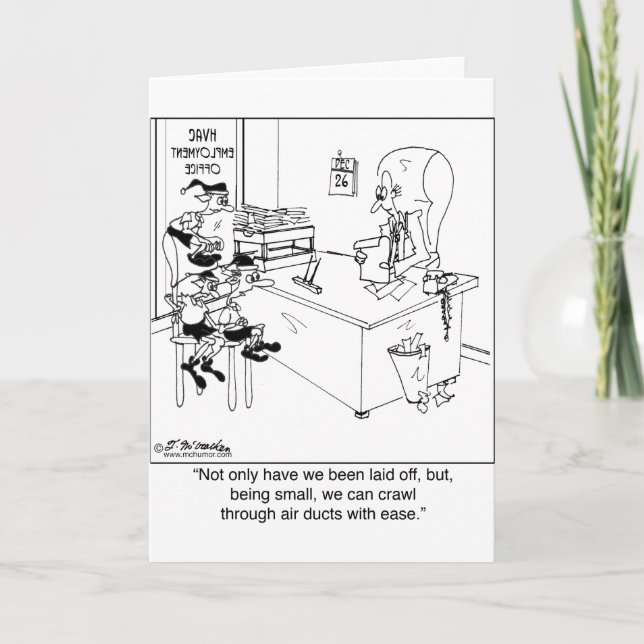 Vi kan snabbt krypa genom luft-trummor. helgkort (Framsida)