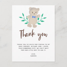 Vi kan tacka dig för att vänta på babykläder vykort