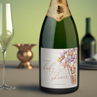 Vi kan vänta! Baby Shower Sparkling Vin Lab