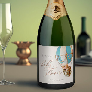 Vi kan vänta! Baby Shower Sparkling Vin Lab