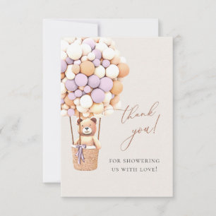 Vi kan vänta! Baby Shower Tack Kort