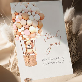 Vi kan vänta! Baby Shower Tack Kort