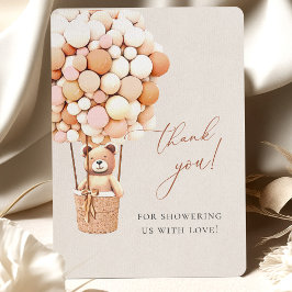 Vi kan vänta! Baby Shower Tack Kort