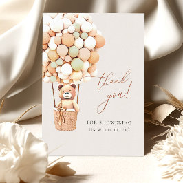 Vi kan vänta! Baby Shower Tack Kort