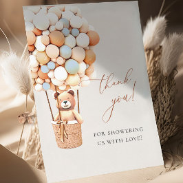 Vi kan vänta! Baby Shower Tack Kort