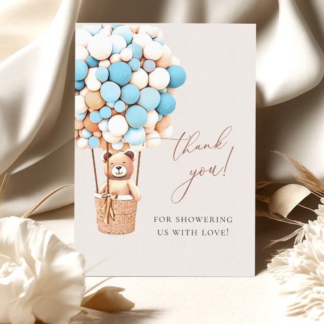 Vi kan vänta! Baby Shower Tack Kort (Skapare uppladdad)