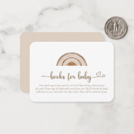 Vi kan vänta Bokar på Baby Anteckningskort