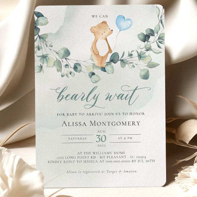 Vi kan vänta! Inbjudan till babyvisningsprogram (Skapare uppladdad)
