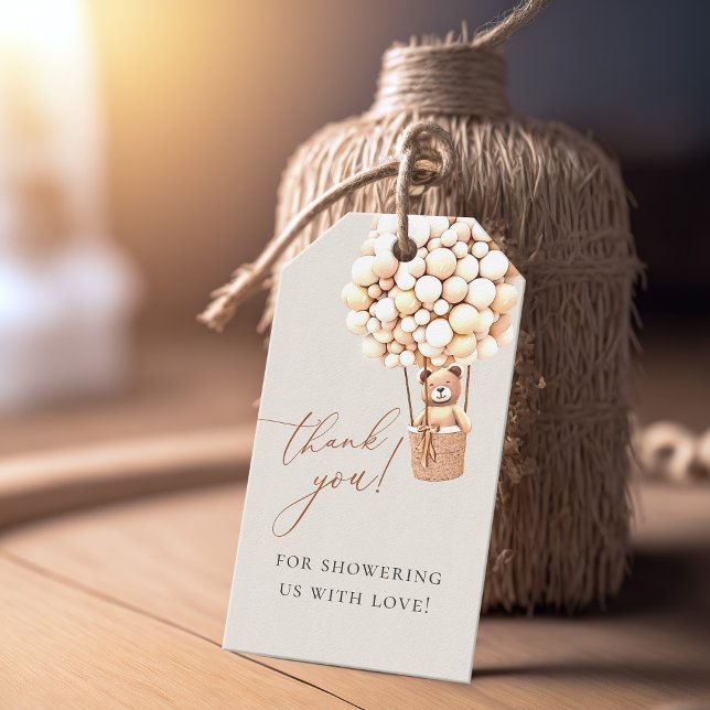 Vi kan vänta! Inbjudan till babyvisningsprogram Presentetikett (Skapare uppladdad)