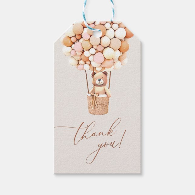 Vi kan vänta! Märkre för babyskor Presentetikett (Framsidan)