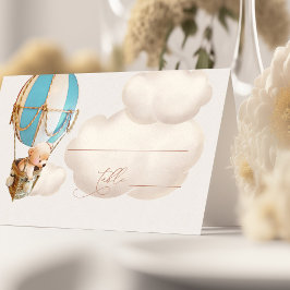 Vi kan vänta! Monteringskort för babyskor Placeringskort