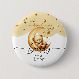 Vi kan vänta på att Cute Baby Bear-pappa ska vara. Knapp