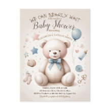 Vi kan vänta på söt Nalle, babykläder