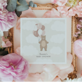 Vi kan vänta | Rosa Flicka Pappersservett