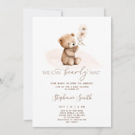 Vi kan vänta tidigt på inbjudan till babyduschar