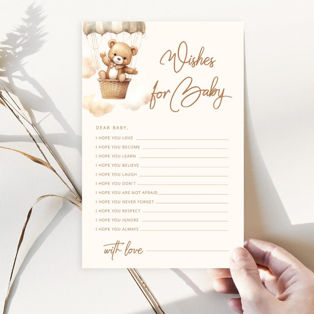 Vi kan vänta tidigt på nalle önskemål för baby (Skapare uppladdad)