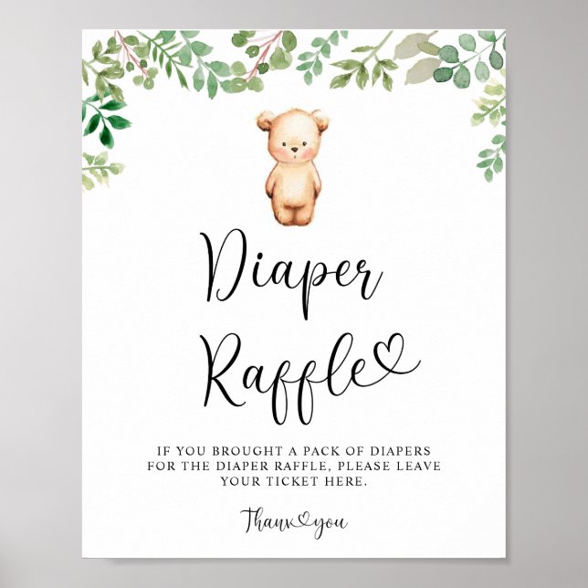 Vi kan vänta tidigt på raffel poster (Framsidan)