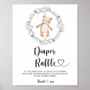 Vi kan vänta tidigt på raffel poster