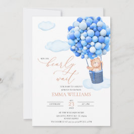 Vi kan vänta tills babyskaren är inbjuden! inbjudningar