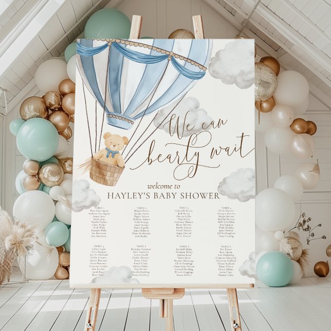 Vi kan vänta tills babyvyns sittdiagram poster (Skapare uppladdad)